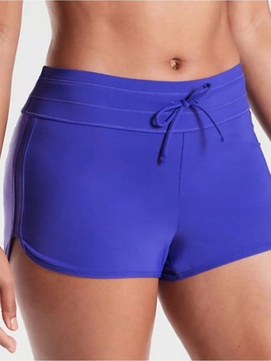 Athleta Other - NWT Athleta Surge Swim Shorts Electric Blue Dolphin Hem Athletic Bottoms Size M